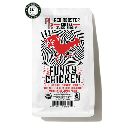 Organic Funky Chicken - Roasted Coffee for AeroPress and Drip Brewing