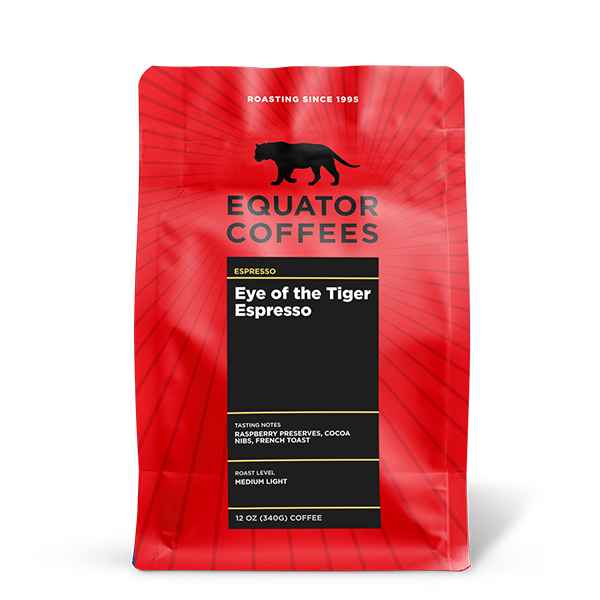 Eye Of The Tiger 12 oz - Roasted Coffee for AeroPress and Drip Brewing