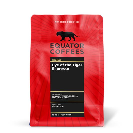 Eye Of The Tiger 12 oz - Roasted Coffee for AeroPress and Drip Brewing