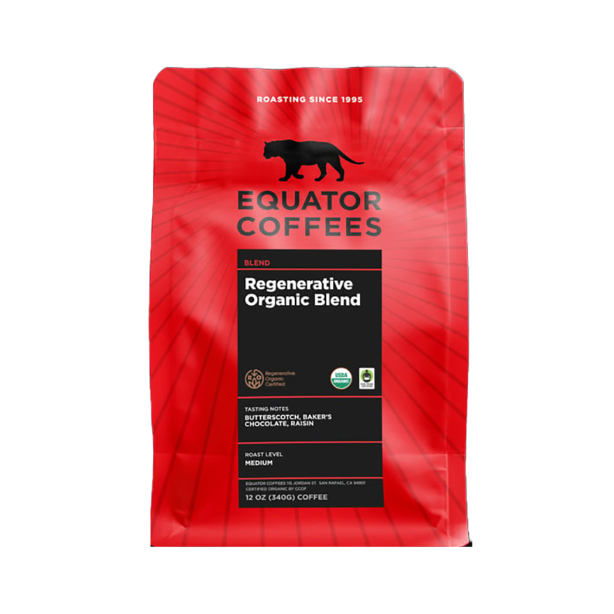Regenerative Organic Blend 2 lb - Roasted Coffee for AeroPress and Drip Brewing