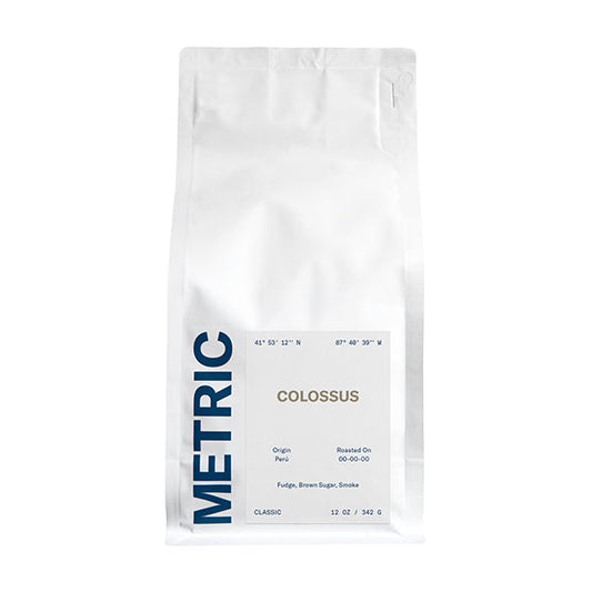 Colossus 12 oz - Roasted Coffee for AeroPress and Drip Brewing