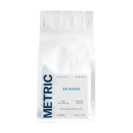 En Masse 12 oz - Roasted Coffee for AeroPress and Drip Brewing