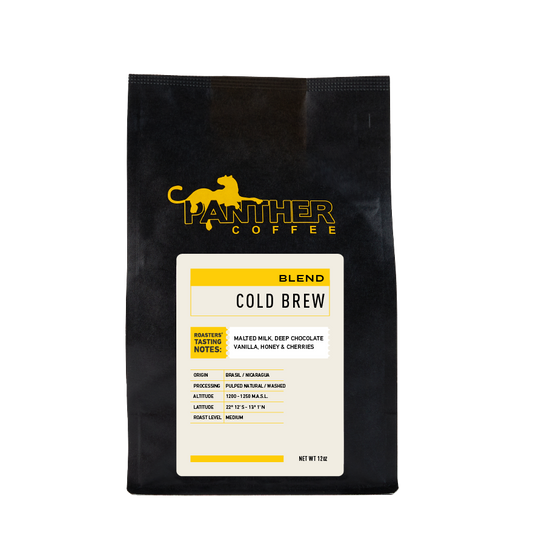 Cold Brew 12 oz - Roasted Coffee for AeroPress and Drip Brewing