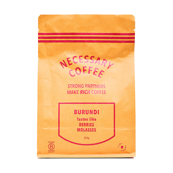 Burundi 325 gr - Roasted Coffee for AeroPress and Drip Brewing