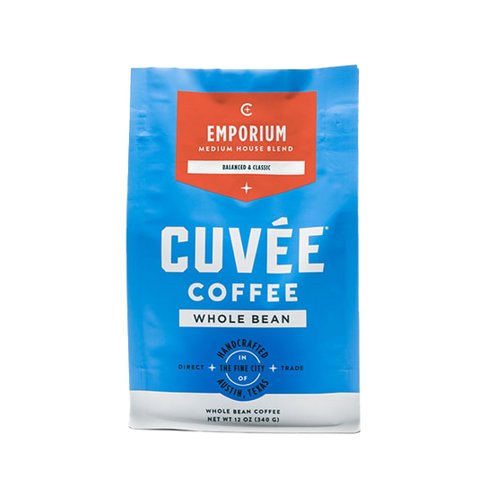 Emporium Blend 12 oz - Roasted Coffee for AeroPress and Drip Brewing