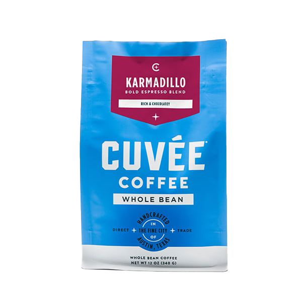 Karmadillo 12 oz - Roasted Coffee for AeroPress and Drip Brewing