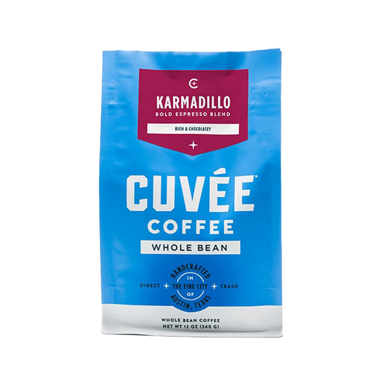 Karmadillo 12 oz - Roasted Coffee for AeroPress and Drip Brewing