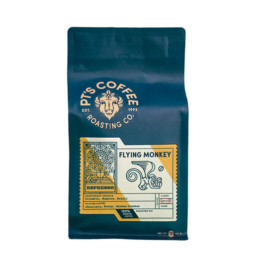 Flying Monkey Espresso 12 oz - Coffee Maker for Home, Office and Travel