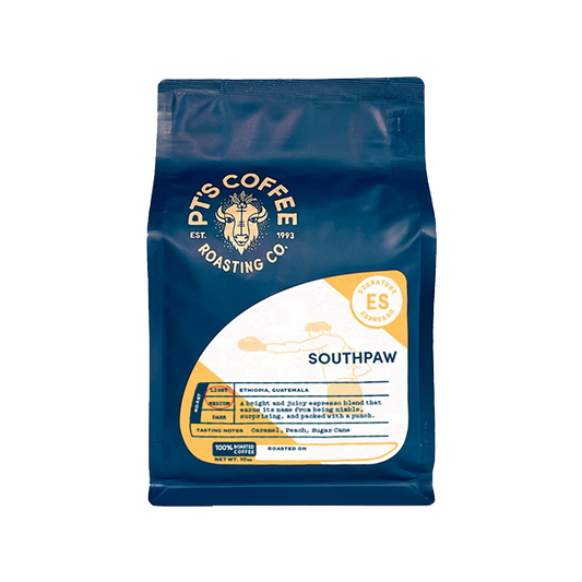Southpaw Espresso 2 lb - Coffee Maker for Home, Office and Travel