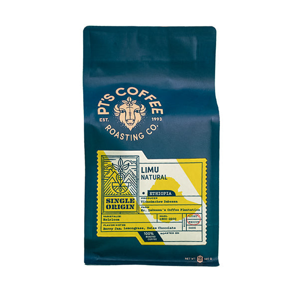 Limu Natural 12 oz - Roasted Coffee for AeroPress and Drip Brewing