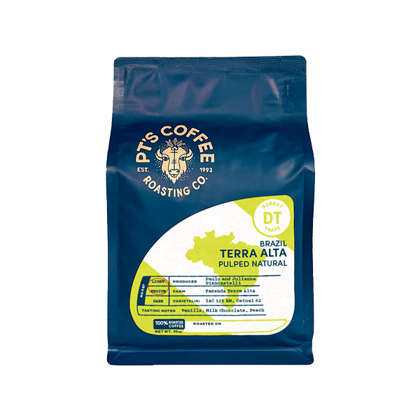 Terra Alta Pulped Natural 10 oz - Roasted Coffee for AeroPress and Drip Brewing