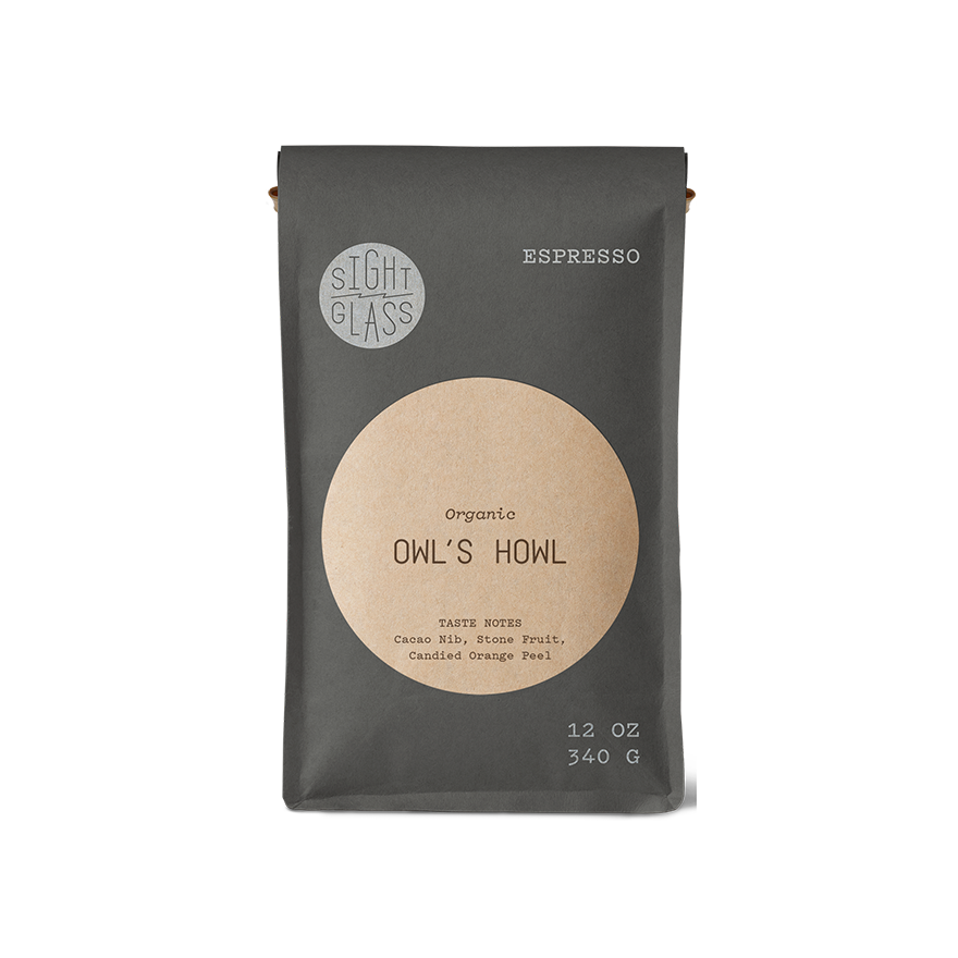 Organic Owls Howl 12 oz - Roasted Coffee for AeroPress and Drip Brewing