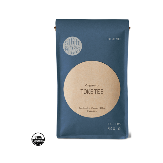 Organic Toketee 12 oz - Roasted Coffee for AeroPress and Drip Brewing