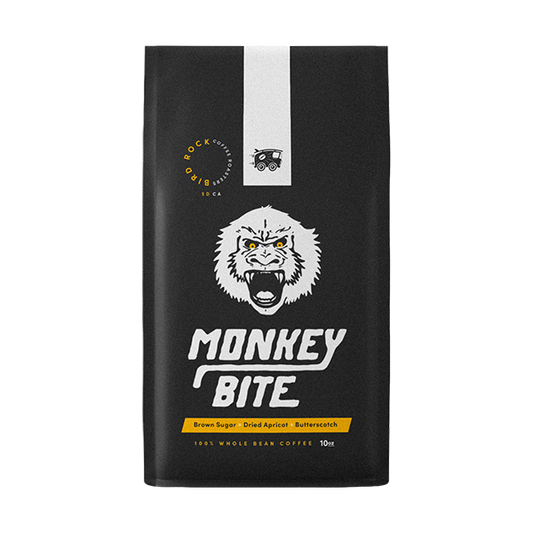 Monkey Bite Espresso 2 lb - Coffee Maker for Home, Office and Travel