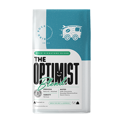 The Optimist Blend 10 oz - Roasted Coffee for AeroPress and Drip Brewing