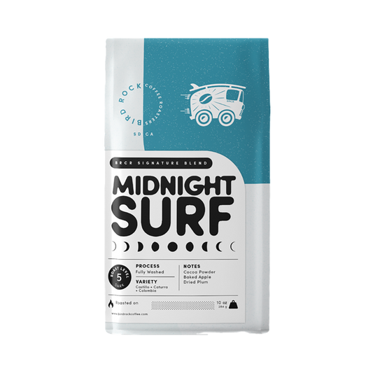 Midnight Surf 10 oz - Roasted Coffee for AeroPress and Drip Brewing
