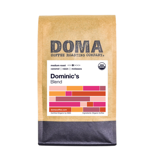Dominic’s 12 oz - Roasted Coffee for AeroPress and Drip Brewing