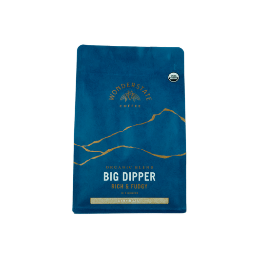 Organic Big Dipper 10.5 oz - Roasted Coffee for AeroPress and Drip Brewing