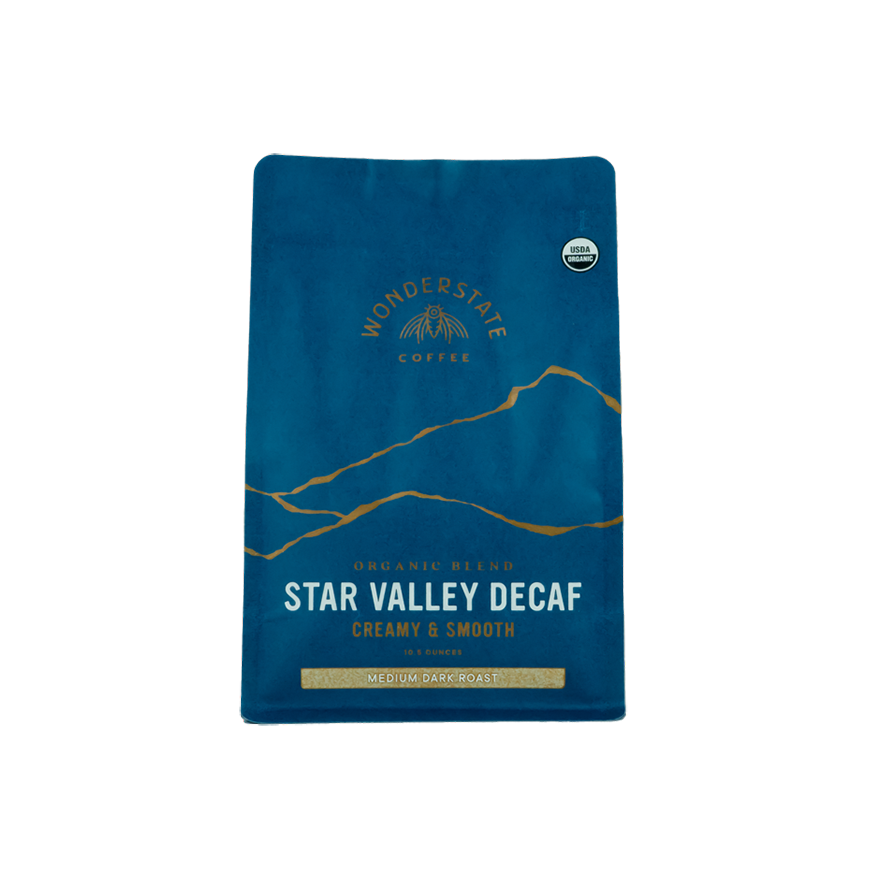 Organic Star Valley Decaf 1.5 lb - Roasted Coffee for AeroPress and Drip Brewing