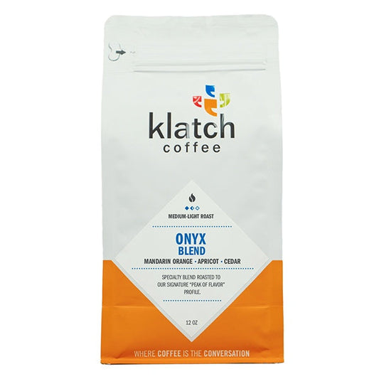 Onyx Blend 12 oz - Roasted Coffee for AeroPress and Drip Brewing