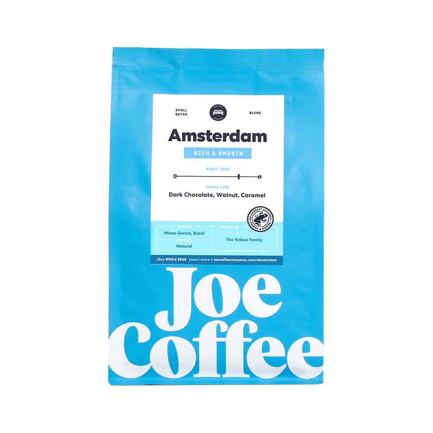 Amsterdam 12 oz - Roasted Coffee for AeroPress and Drip Brewing