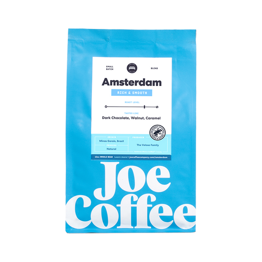 Amsterdam 12 oz - Roasted Coffee for AeroPress and Drip Brewing