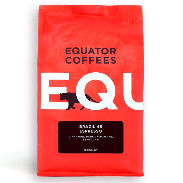 Brazil 45 Espresso 12 oz - Coffee Maker for Home, Office and Travel