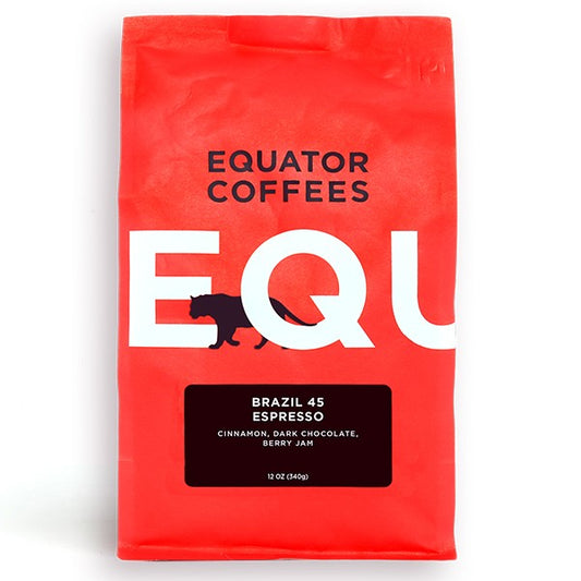 Brazil 45 Espresso 12 oz - Coffee Maker for Home, Office and Travel