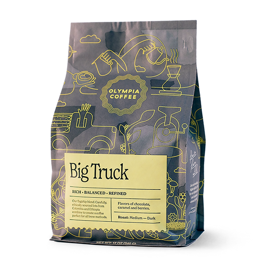 Big Truck 12 oz - Roasted Coffee for AeroPress and Drip Brewing