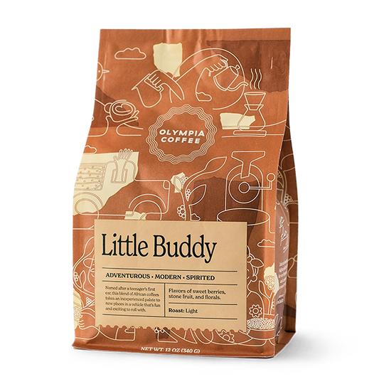 Little Buddy 12 oz - Roasted Coffee for AeroPress and Drip Brewing