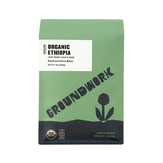 Ethiopia Heirloom 12 oz - Roasted Coffee for AeroPress and Drip Brewing
