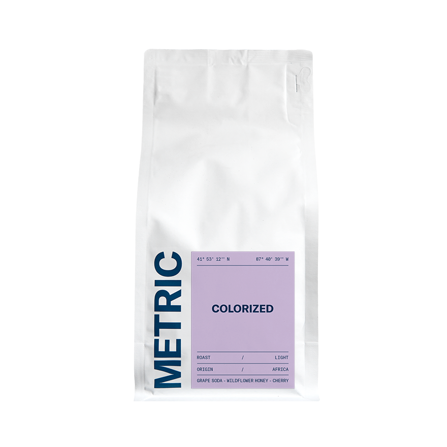 Colorized 2 lb - Roasted Coffee for AeroPress and Drip Brewing