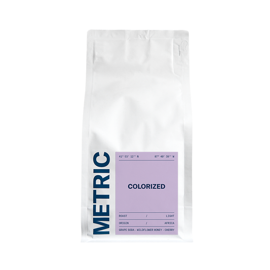 Colorized 2 lb - Roasted Coffee for AeroPress and Drip Brewing