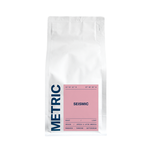 Seismic 10.5 oz - Roasted Coffee for AeroPress and Drip Brewing