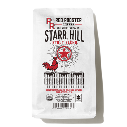 Organic Starr Hill Stout Blend - Roasted Coffee for AeroPress and Drip Brewing