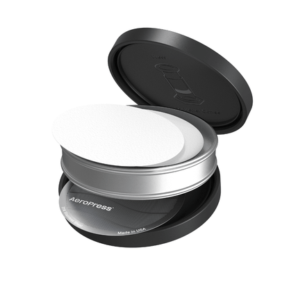 AeroPress Travel Filter Holder - Reusable Filter Design for Coffee Preparation