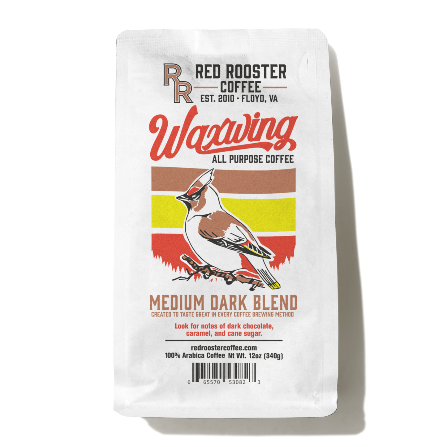 Waxwing All-Purpose Blend - Roasted Coffee for AeroPress and Drip Brewing