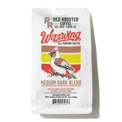 Waxwing All-Purpose Blend - Roasted Coffee for AeroPress and Drip Brewing