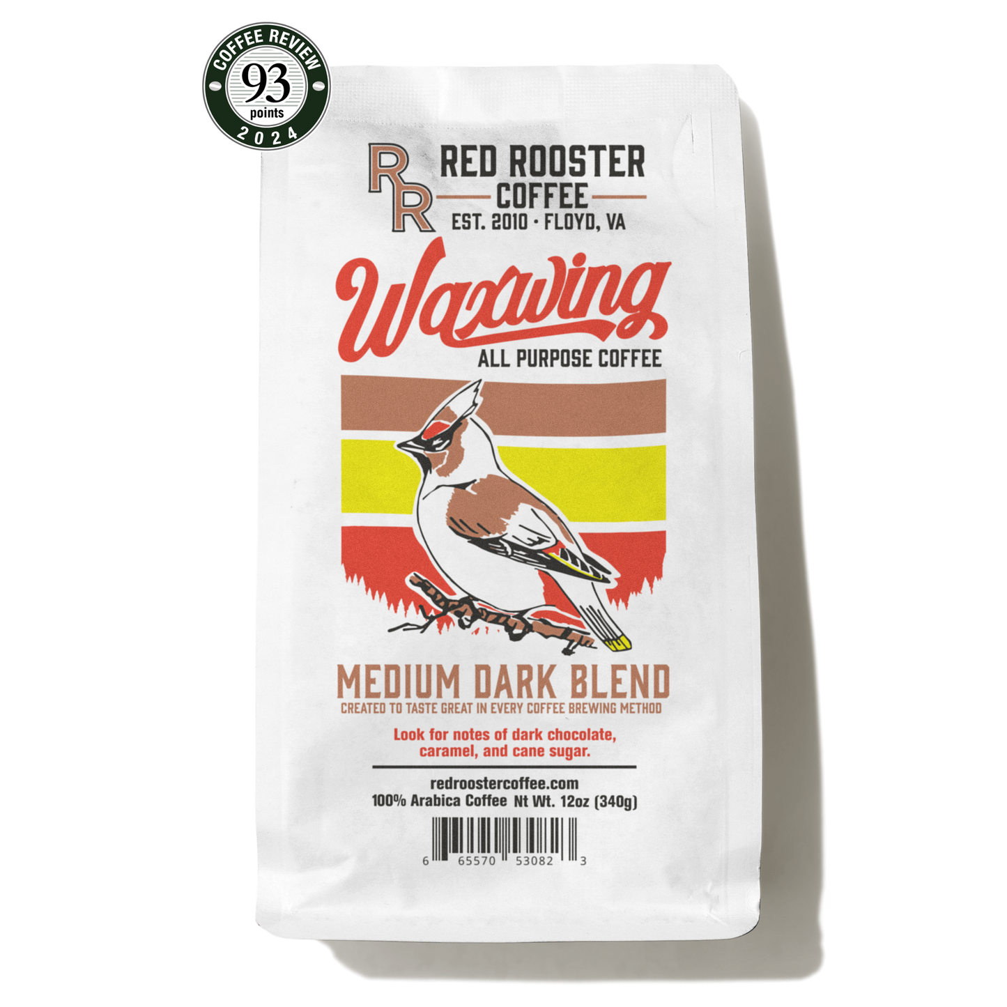 Waxwing All-Purpose Blend - Roasted Coffee for AeroPress and Drip Brewing