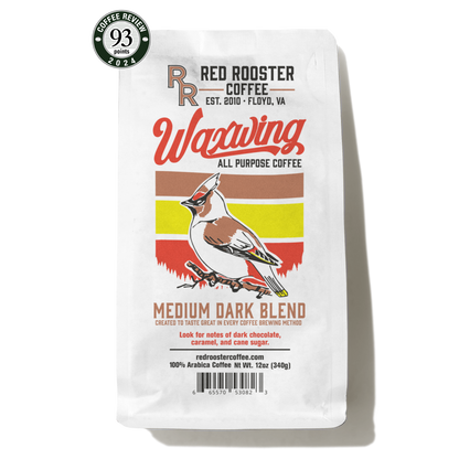 Waxwing All-Purpose Blend - Roasted Coffee for AeroPress and Drip Brewing