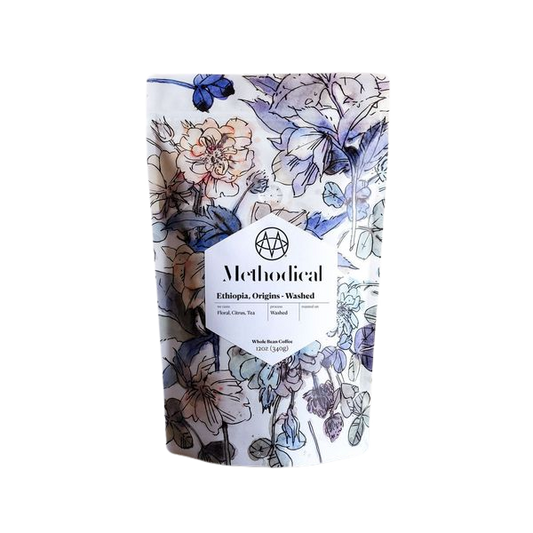 Ethiopia Origins - Washed 12 oz - Roasted Coffee for AeroPress and Drip Brewing