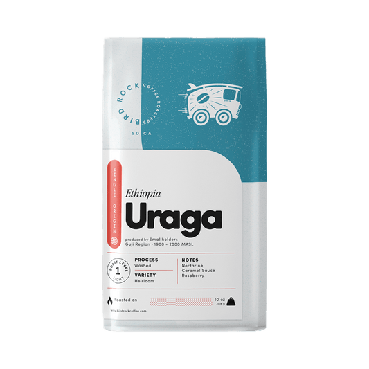 UragaEthiopia 10 oz - Roasted Coffee for AeroPress and Drip Brewing