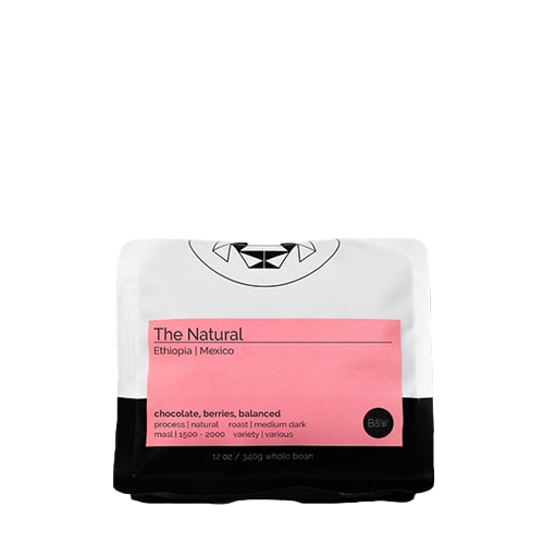 The Natural 12 oz - Roasted Coffee for AeroPress and Drip Brewing
