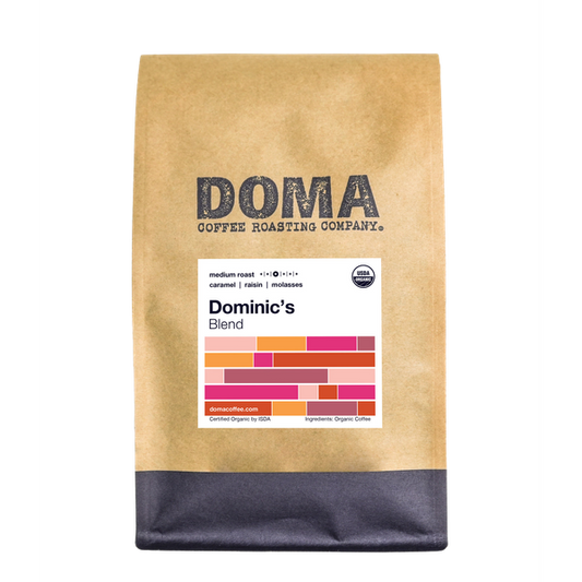 Dominic’s 2 lb - Roasted Coffee for AeroPress and Drip Brewing