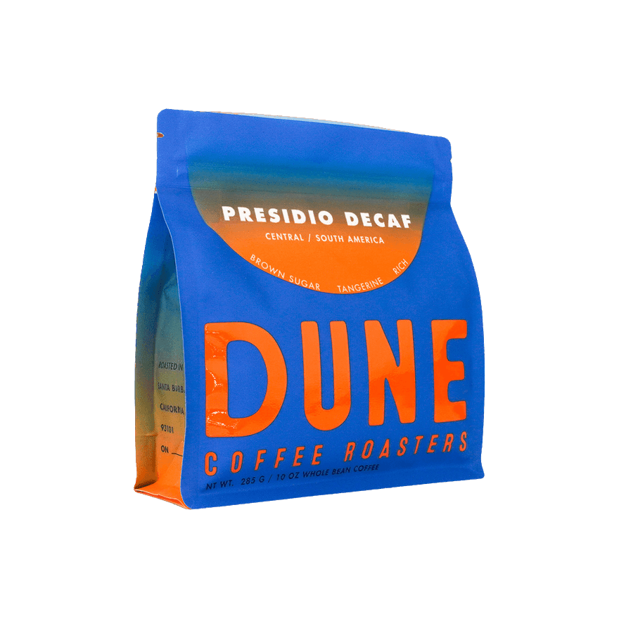 Presidio Decaf 10 oz - Roasted Coffee for AeroPress and Drip Brewing