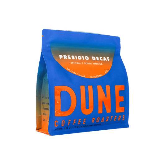 Presidio Decaf 10 oz - Roasted Coffee for AeroPress and Drip Brewing