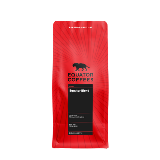 Equator Blend 2 lb - Roasted Coffee for AeroPress and Drip Brewing