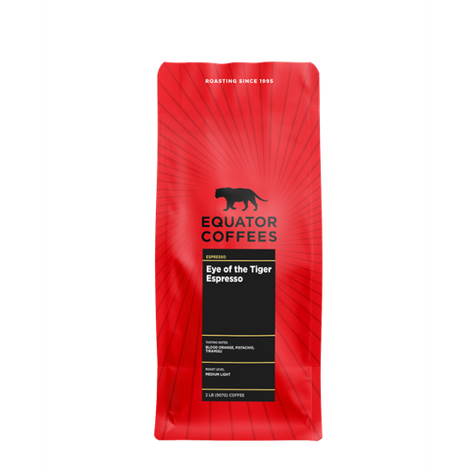 Eye Of The Tiger 2 lb - Roasted Coffee for AeroPress and Drip Brewing