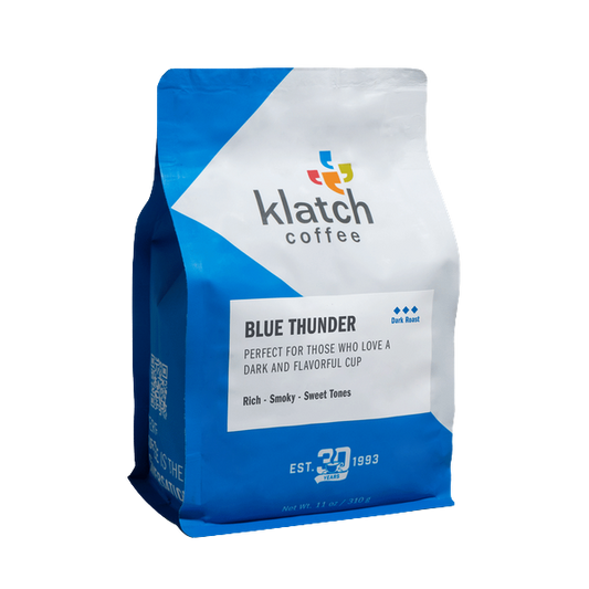 Blue Thunder 2 lb - Roasted Coffee for AeroPress and Drip Brewing