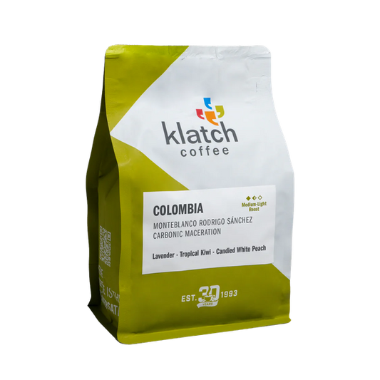 Colombia Monteblanco Rodrigo Sanchez 310 gr - Roasted Coffee for AeroPress and Drip Brewing